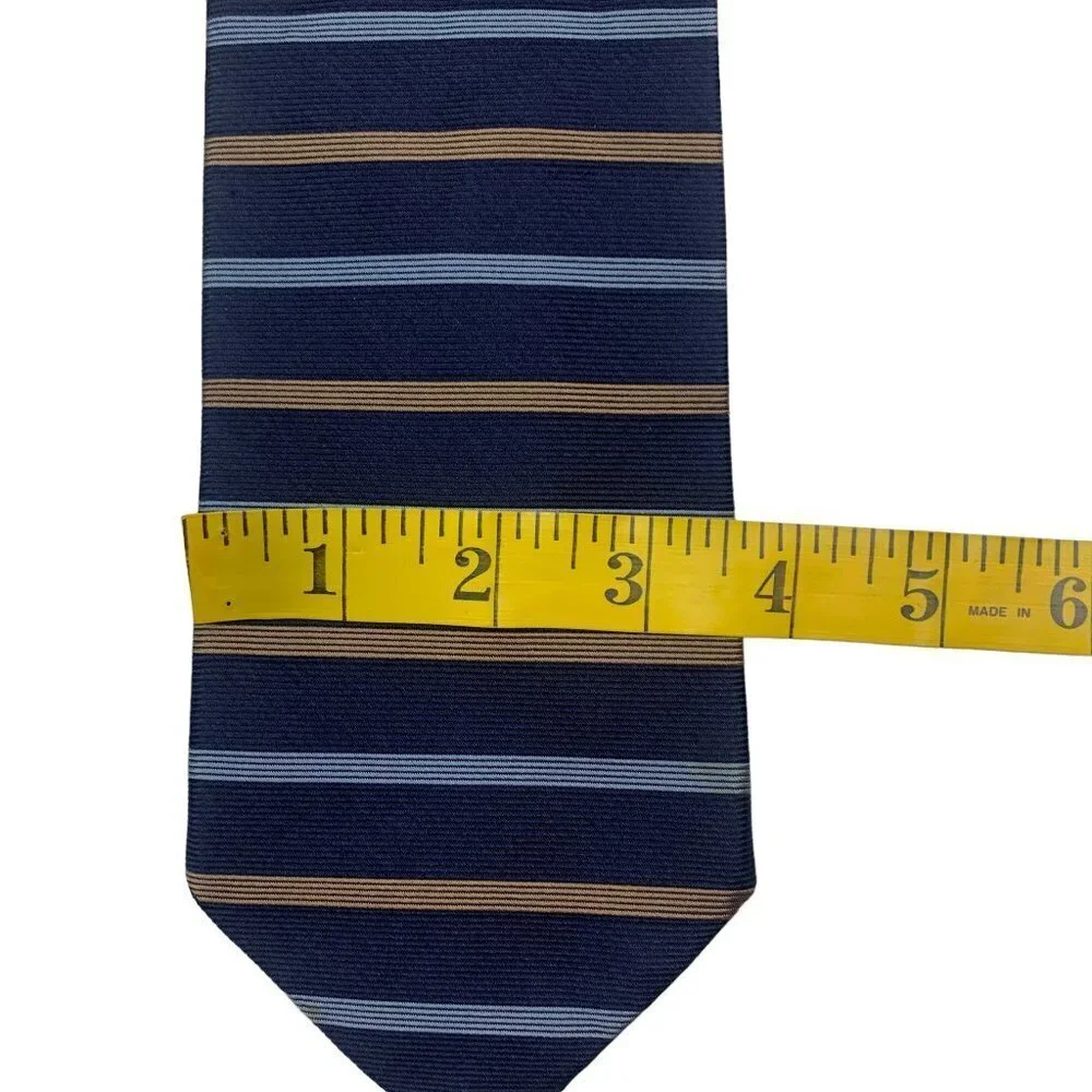 Brooks Brothers Striped 100% Silk Tie